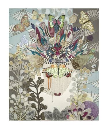 Print of Nature Collage by Anna Clarke