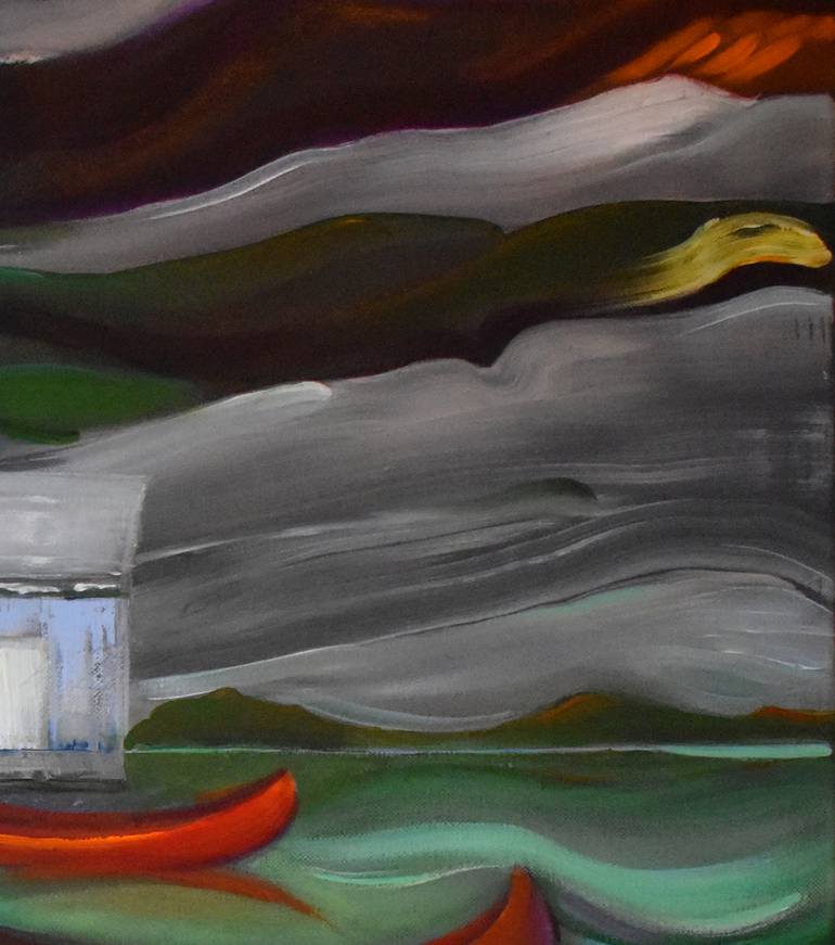 Original Impressionism Landscape Painting by Yuksel Hassan