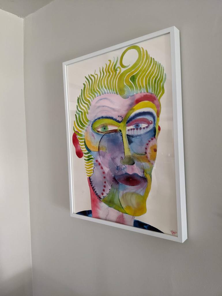 Original Portrait Painting by Rowen Murphy 