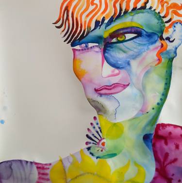 Original Pop Art People Paintings by Rowen Murphy