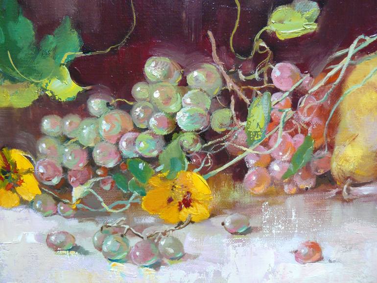 Original Realism Still Life Painting by Elena Solomina