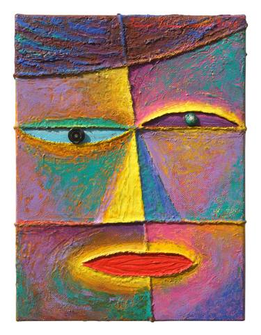 Print of Abstract Portrait Paintings by Opas Chotiphantawanon