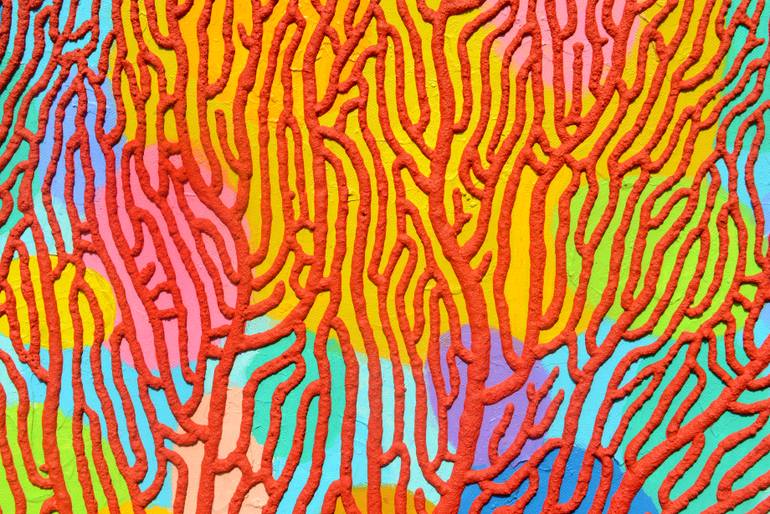 Original Contemporary Abstract Painting by Opas Chotiphantawanon