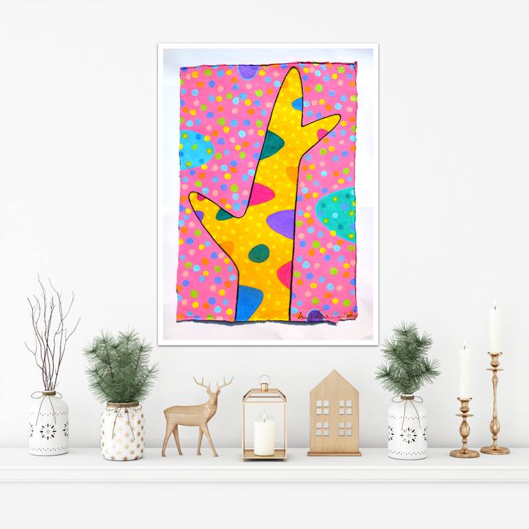 Original Contemporary Abstract Painting by Opas Chotiphantawanon