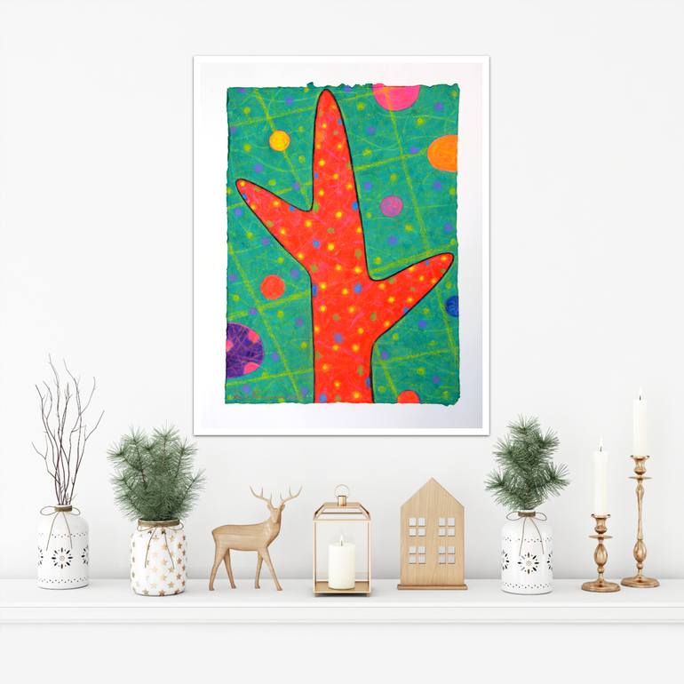 Original Contemporary Abstract Painting by Opas Chotiphantawanon