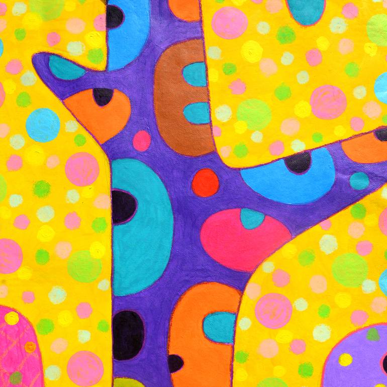 Original Contemporary Abstract Painting by Opas Chotiphantawanon