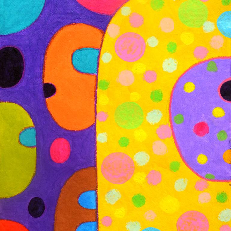 Original Contemporary Abstract Painting by Opas Chotiphantawanon