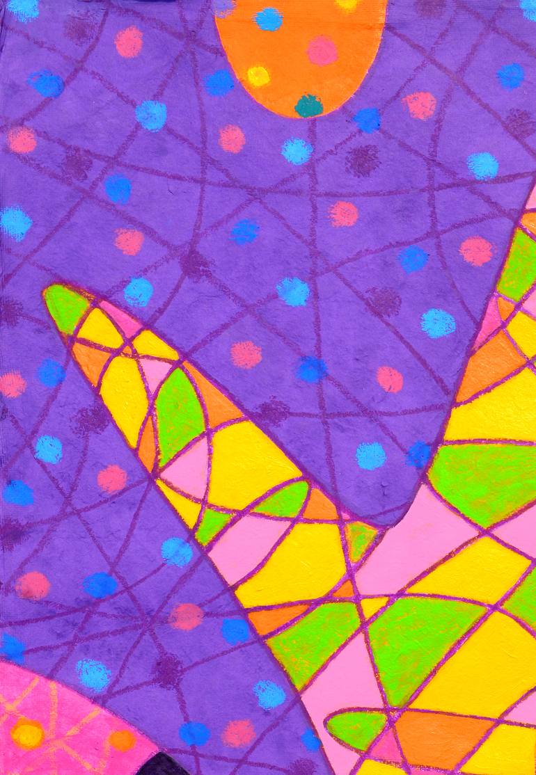 Original Contemporary Abstract Painting by Opas Chotiphantawanon