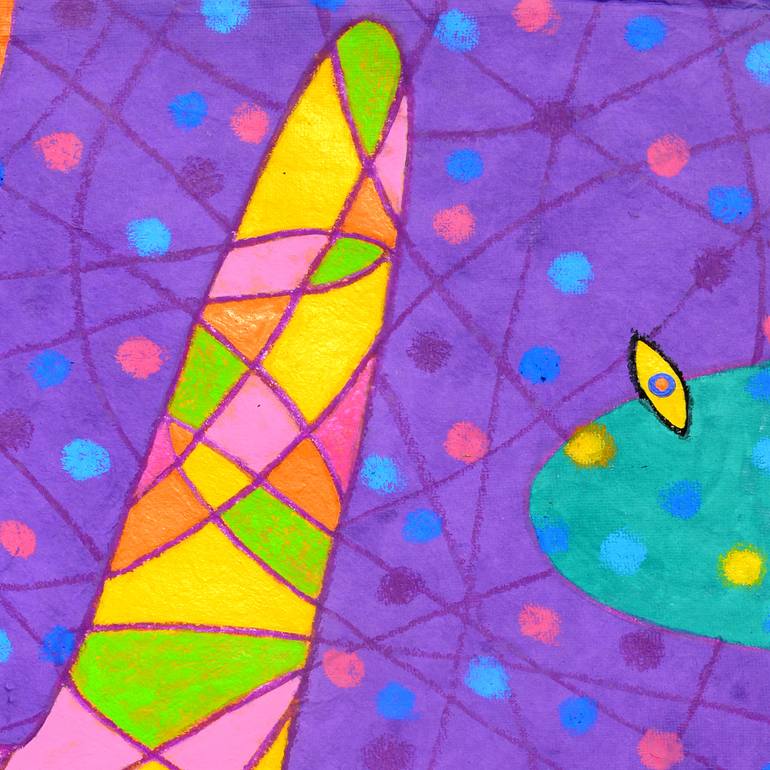 Original Contemporary Abstract Painting by Opas Chotiphantawanon