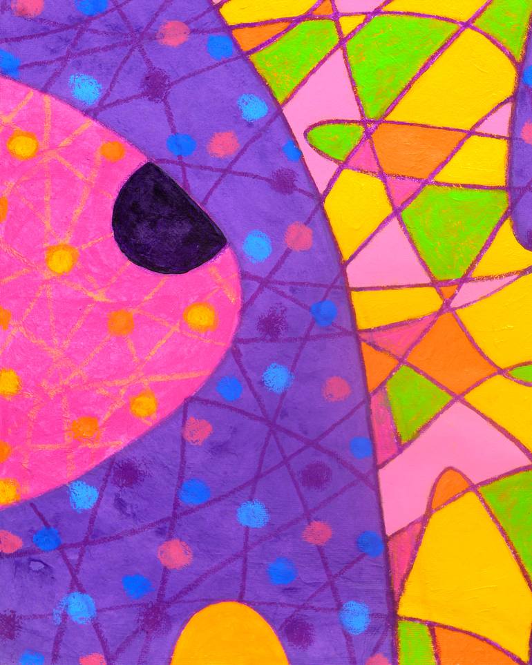 Original Contemporary Abstract Painting by Opas Chotiphantawanon