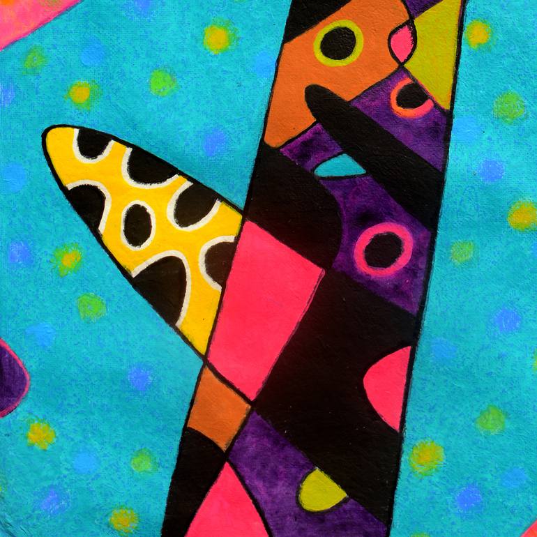 Original Contemporary Abstract Painting by Opas Chotiphantawanon