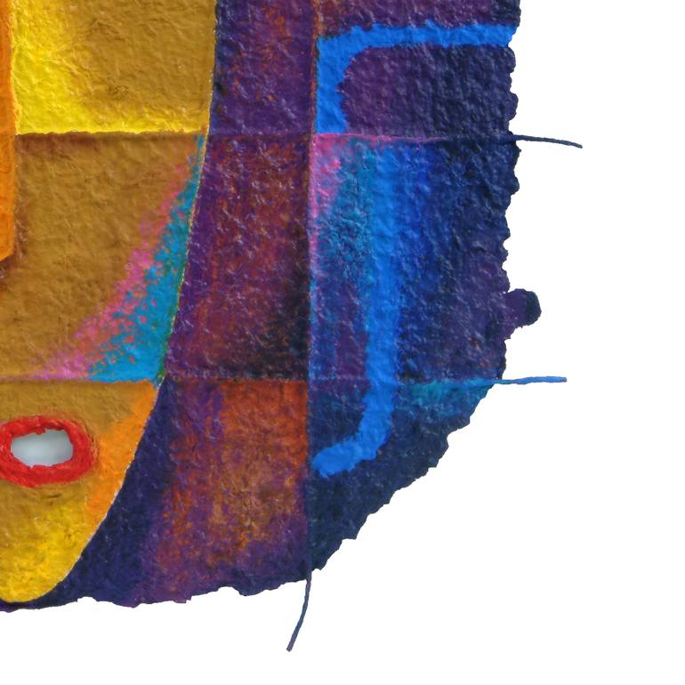 Original Contemporary Abstract Mixed Media by Opas Chotiphantawanon