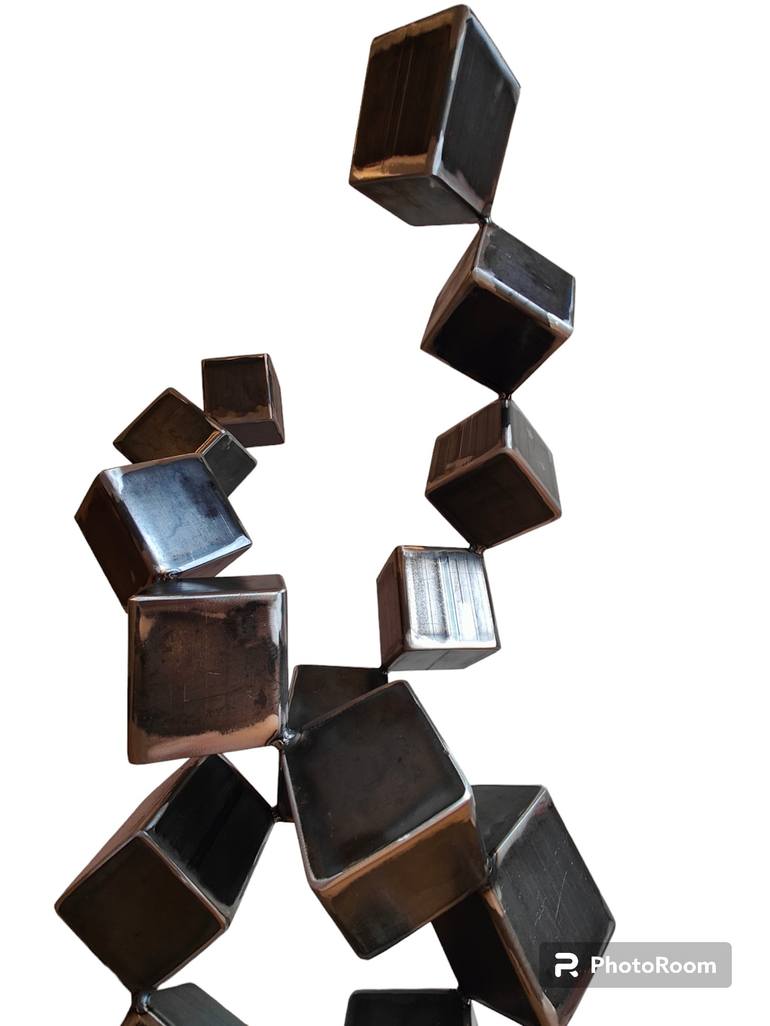 Original Abstract Expressionism Abstract Sculpture by Jovanny Cosme