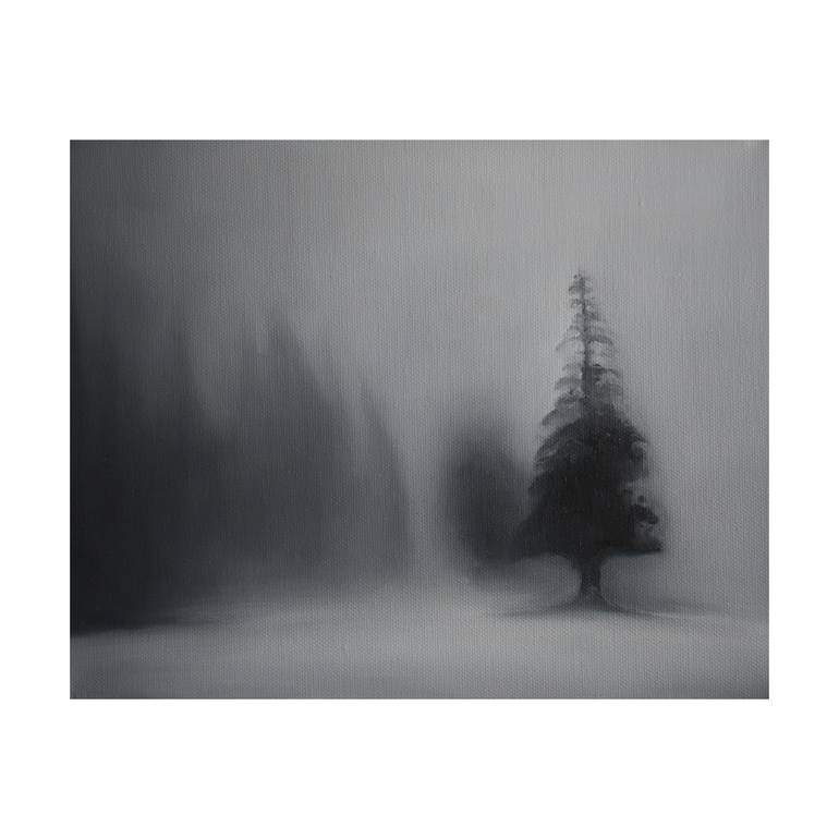 Original Conceptual Landscape Painting by Lukasz Grabski