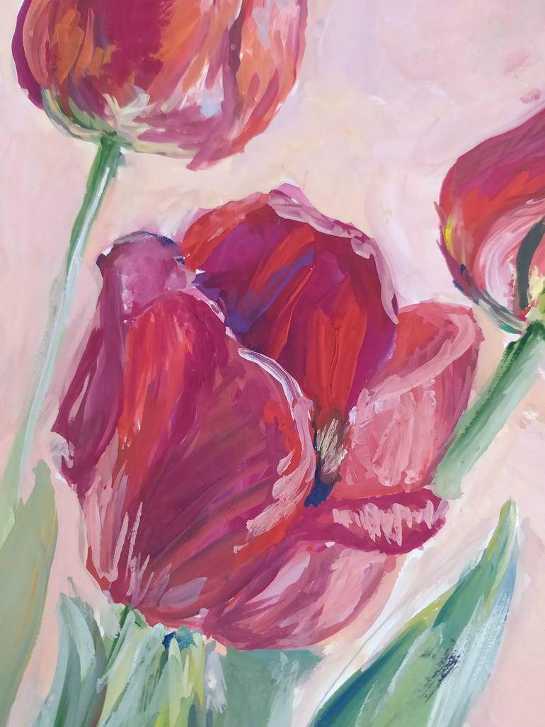 22+ Abstract Paintings Of Tulips