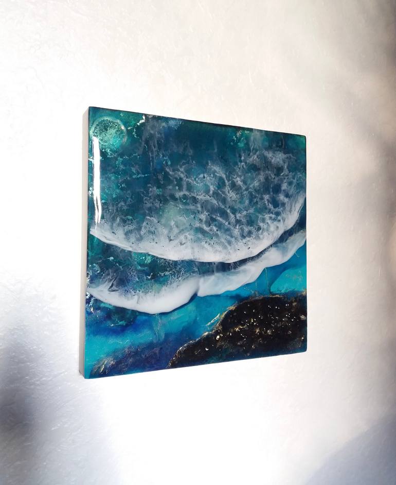 Original Abstract Nature Painting by Mea Simon