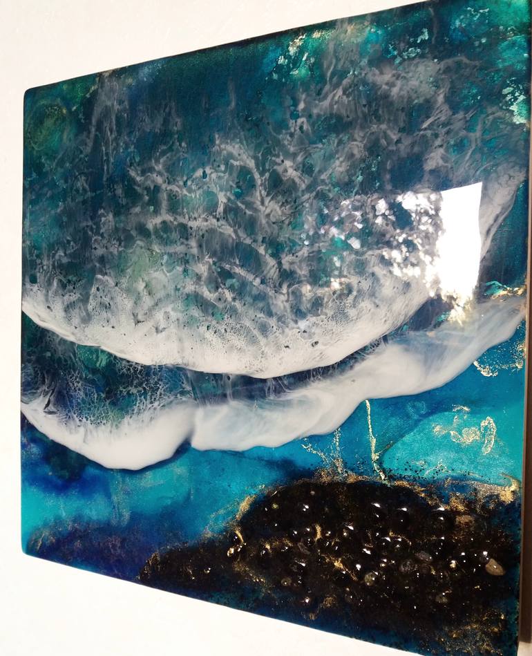 Original Abstract Nature Painting by Mea Simon
