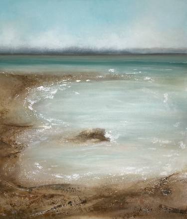 Original Abstract Seascape Paintings by Mea Simon