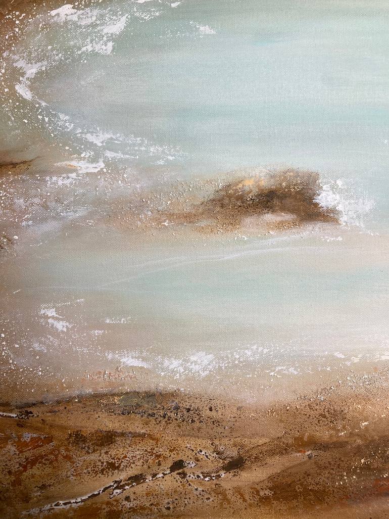 Original Abstract Seascape Painting by Mea Simon