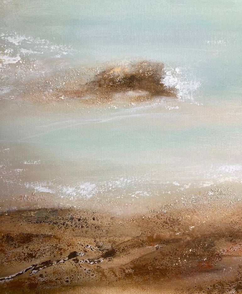 Original Abstract Seascape Painting by Mea Simon