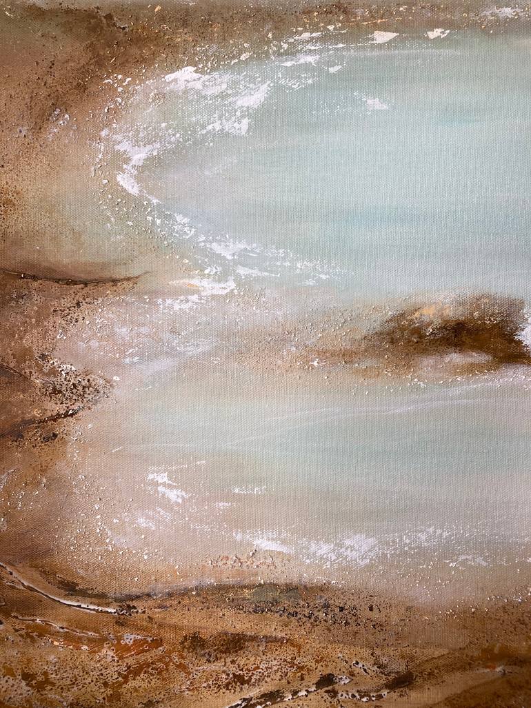 Original Abstract Seascape Painting by Mea Simon