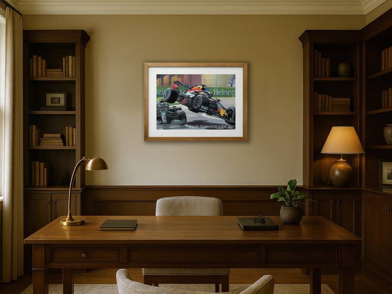 Original Contemporary Sports Painting by Mark Johns