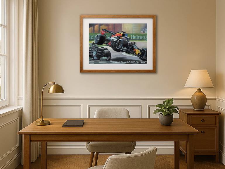 Original Contemporary Sports Painting by Mark Johns
