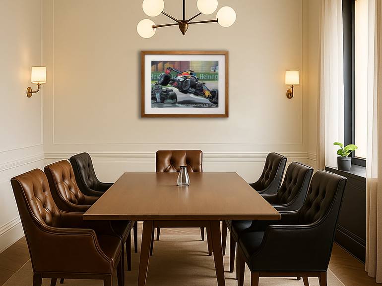 Original Contemporary Sports Painting by Mark Johns