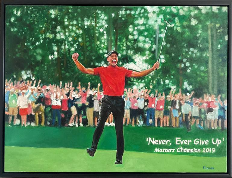 tiger woods canvas