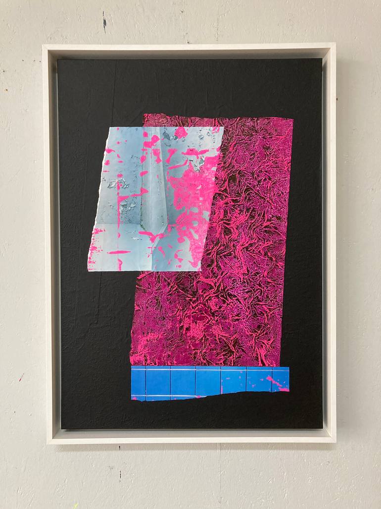 Original Modernism Abstract Painting by Klaus Decker