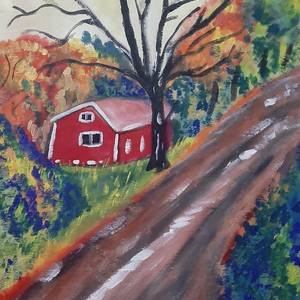 The red house