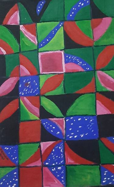 Original Abstract Expressionism Abstract Paintings by Tyrone Johnson