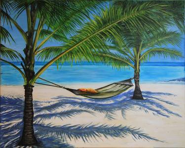 Original Beach Paintings by Leeza Beth