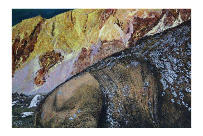 Original Conceptual Animal Painting by Jie Chiang Wu