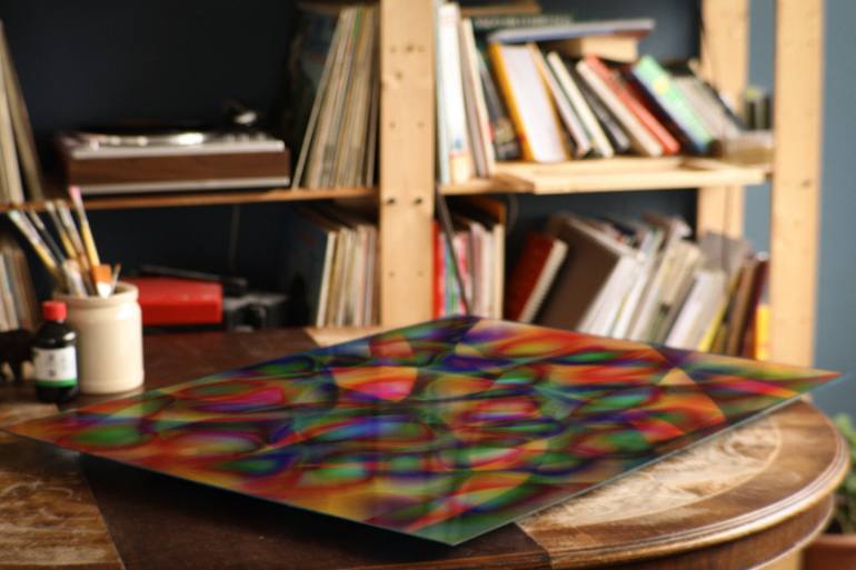 Original Modernism Abstract Painting by Shayan Afshari Azad