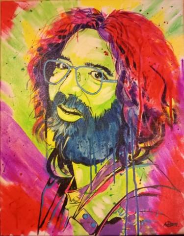Original Celebrity Painting by Aaron Rogers