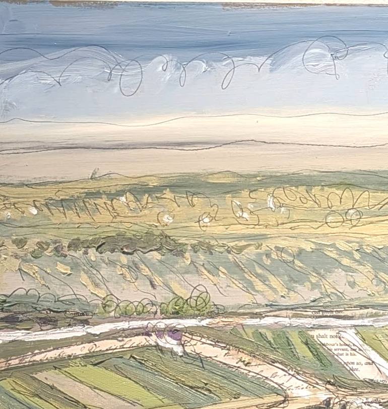 Original Contemporary Landscape Painting by Hugh Dewitte