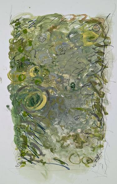 Original Abstract Expressionism Patterns Paintings by Hugh Dewitte