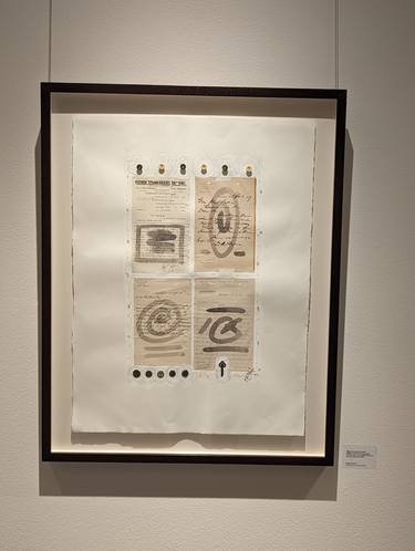 Original Conceptual Abstract Mixed Media by Hugh Dewitte