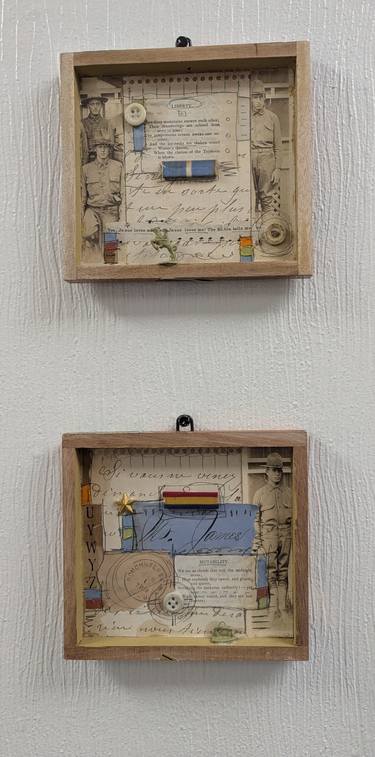 Original Conceptual Time Collage by Hugh Dewitte