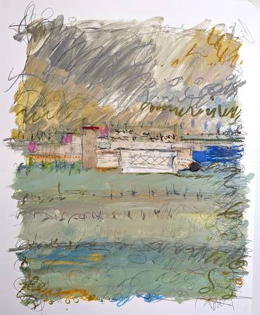 Original Contemporary Landscape Painting by Hugh Dewitte