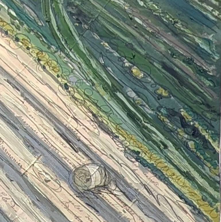 Original Classicism Landscape Mixed Media by Hugh Dewitte