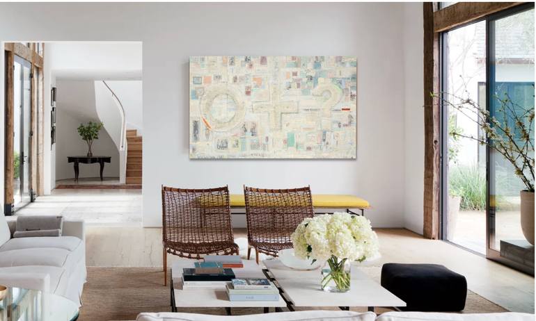 Original Contemporary Abstract Painting by Hugh Dewitte