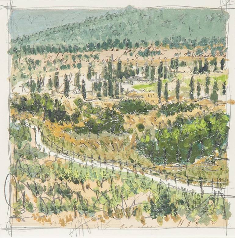 Original Classical Mythology Mixed Media by Hugh Dewitte | Classicism Art on Cotton Paper | The Way of Atharim