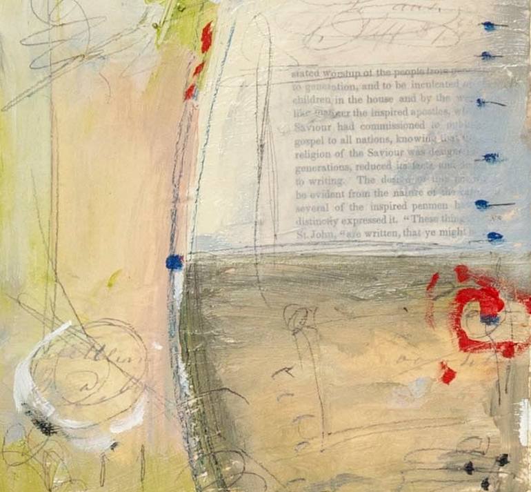 Original Abstract Expressionism Abstract Painting by Hugh Dewitte