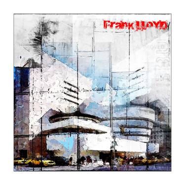 Print of Figurative Architecture Mixed Media by giacomo falcinelli