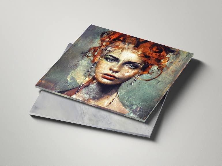Original Figurative People Painting by Creadhoc Art