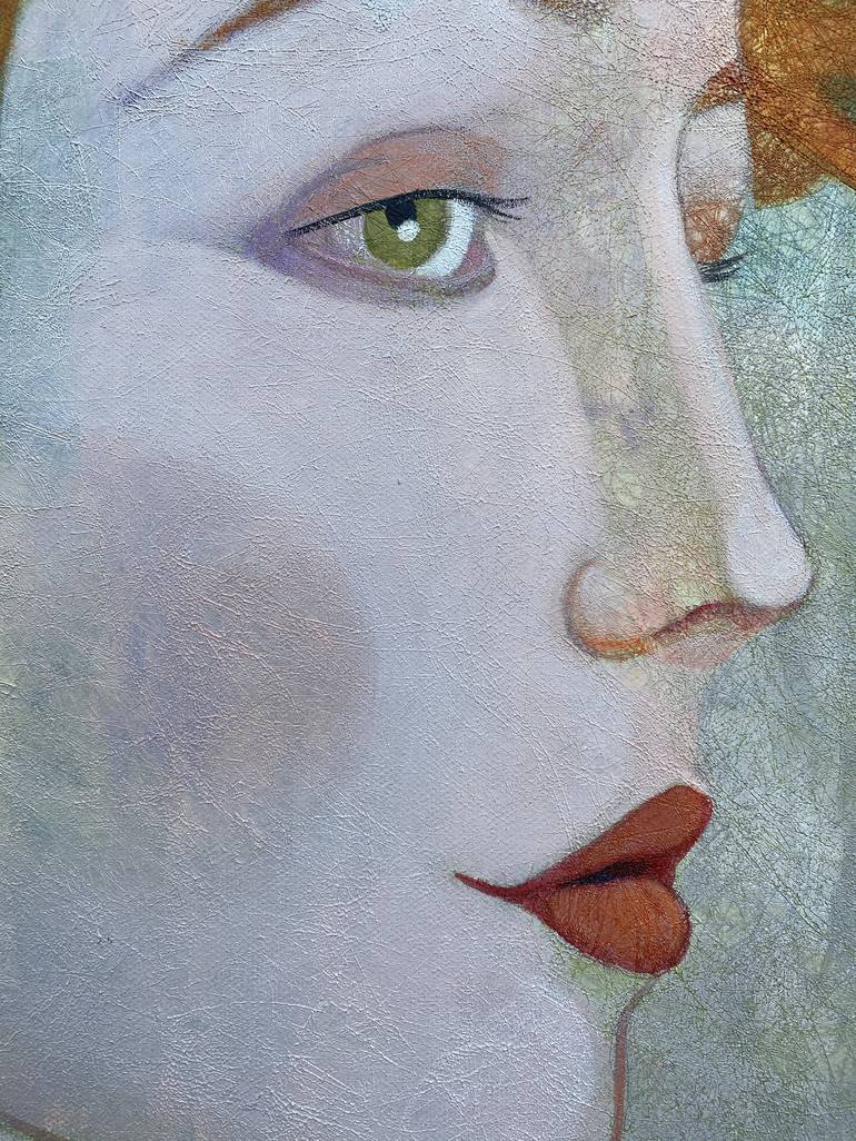 Original Portrait Painting by Natalija Vincic