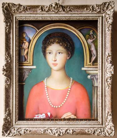 Original Fine Art Women Paintings by Alfonso Rocchi