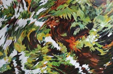 Saatchi Art Artist Muriel Chazalon; Paintings, “PASSIONATE NATURE 1” #art